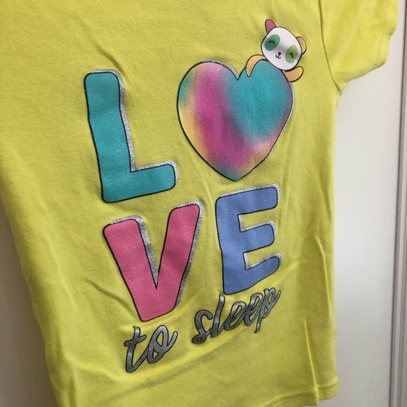 EUC Carter’s girl’s pajama t-shirt - Picture 3 of 7